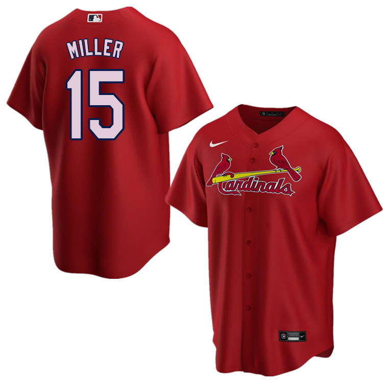 Nike Men #15 Brad Miller St.Louis Cardinals Baseball Jerseys Sale-Red
